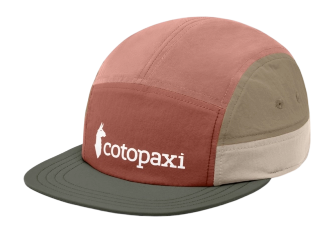 Cap Cotopaxi Tech 5-Panel Hat Faded Brick and Fatigue