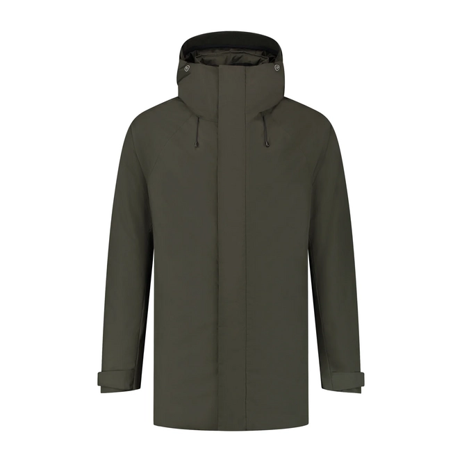 Jacket Blue Loop Men Virga Iso Long Jacket Dark Green