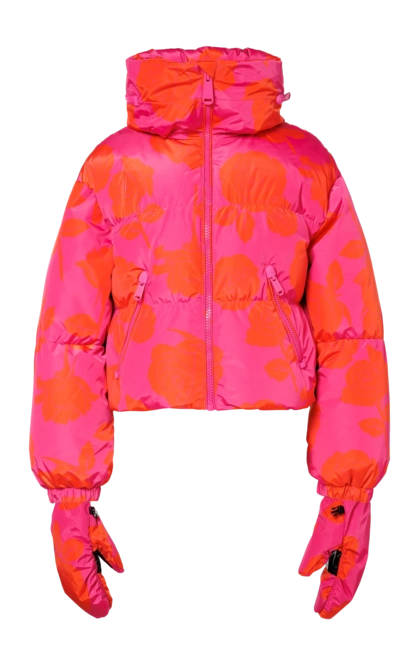 Ski Jacket Goldbergh Women Rosalie Romantic Rose Orange