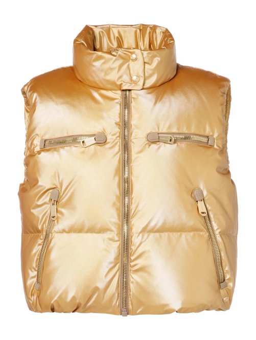 Body Warmer Goldbergh Women Éclat Gold