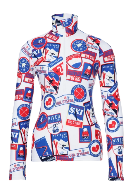 Ski Sweatshirt Goldbergh Women Collect White