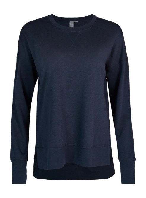 Jumper Sweaty Betty Women After Class Longline Navy Blue