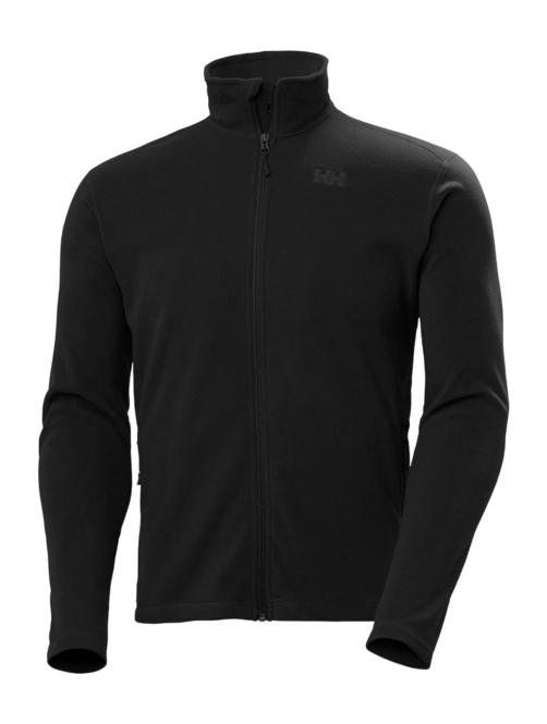 Zip Sweatshirt Helly Hansen Men Daybreaker Fleece Jacket Black 2