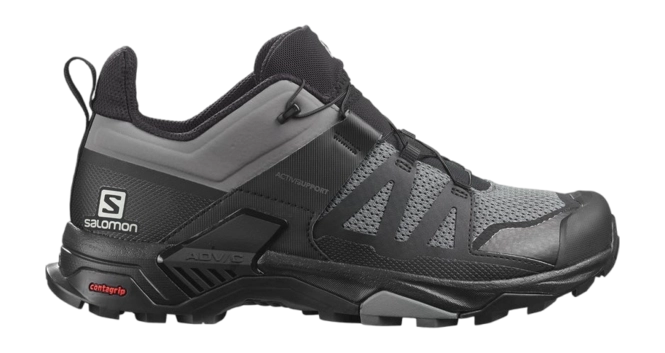 Hiking Boots Salomon Men X Ultra 4 Quiet Shade Black Quiet Shade