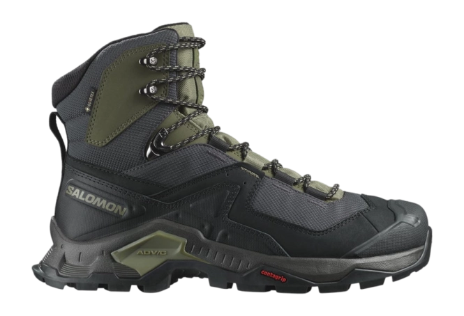 Hiking Boots Salomon Men Quest Element GTX Black Deep Lichen Green Olive Night