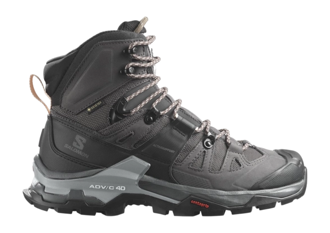 Hiking Boots Salomon Women Quest 4 GTX Magnet Black Sun Kiss