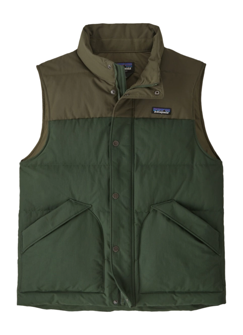 Body Warmer Patagonia Men Downdrift Vest Torrey Pine Green