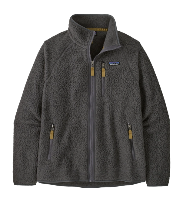 Zip Sweatshirt Patagonia Men Retro Pile Jacket Forge Grey 2024