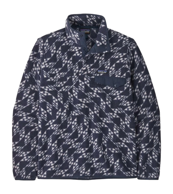 Zip Sweatshirt Patagonia Men Synch Snap-T PO Synched Flight New Navy