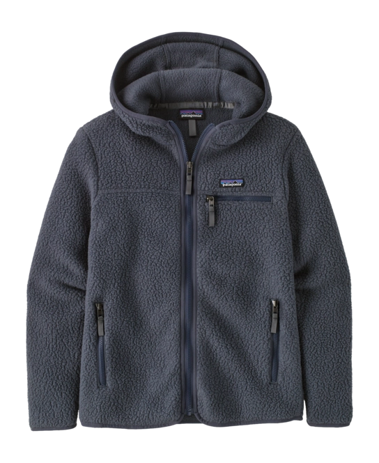 Zip Sweatshirt Patagonia Women Retro Pile Hoody Smolder Blue