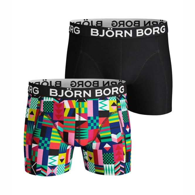 Boxers Björn Borg Men Core Geo Flag Sammy Mint Leaf (2 pairs)
