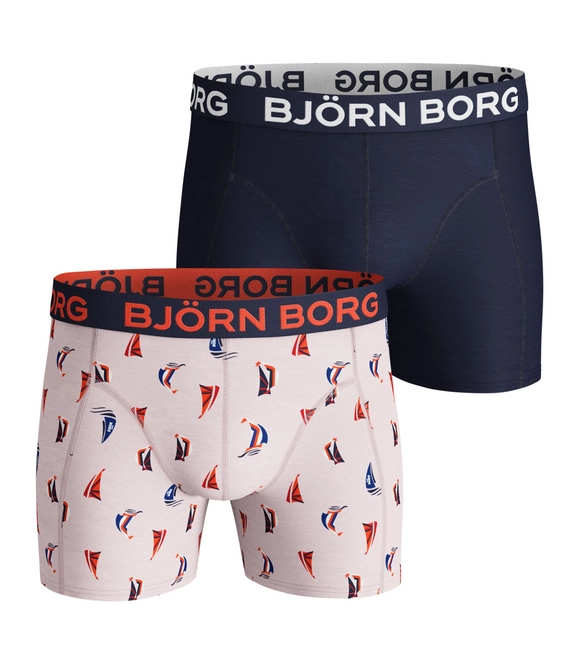 Boxers Björn Borg Men Core Sail Sammy Primrosepink (2 pairs)