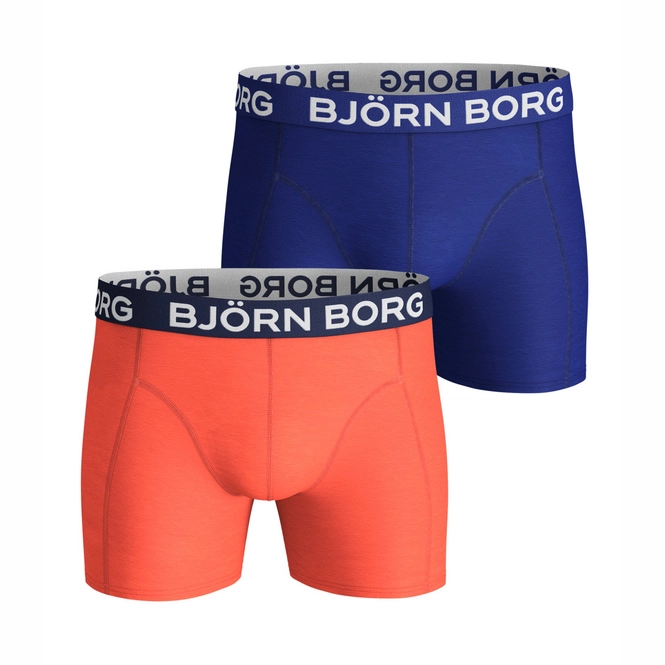 Boxers Björn Borg Men Core Seasonal Solid Sammy Nasturtium (2 pairs)