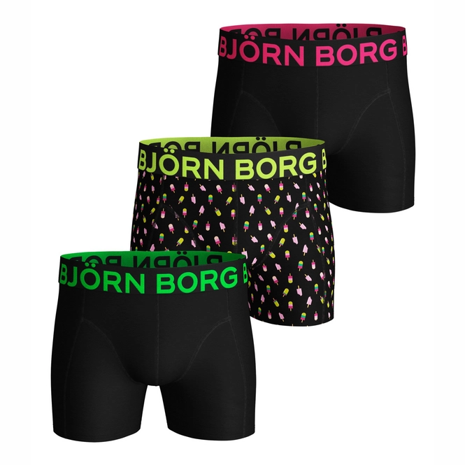 Boxers Björn Borg Men Core Gelato Sammy Black Beauty (3 pairs)