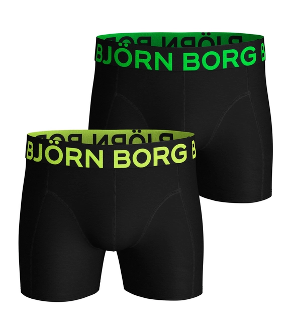 Boxers Björn Borg Men Core Seasonal Solid Sammy Black Beauty (2 pairs)