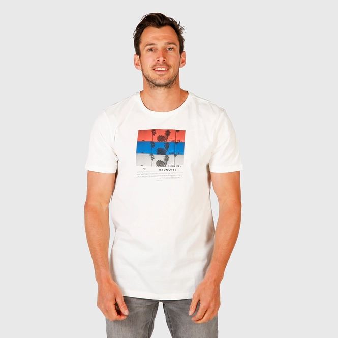 T-Shirt Brunotti Men Tanner SS Snow