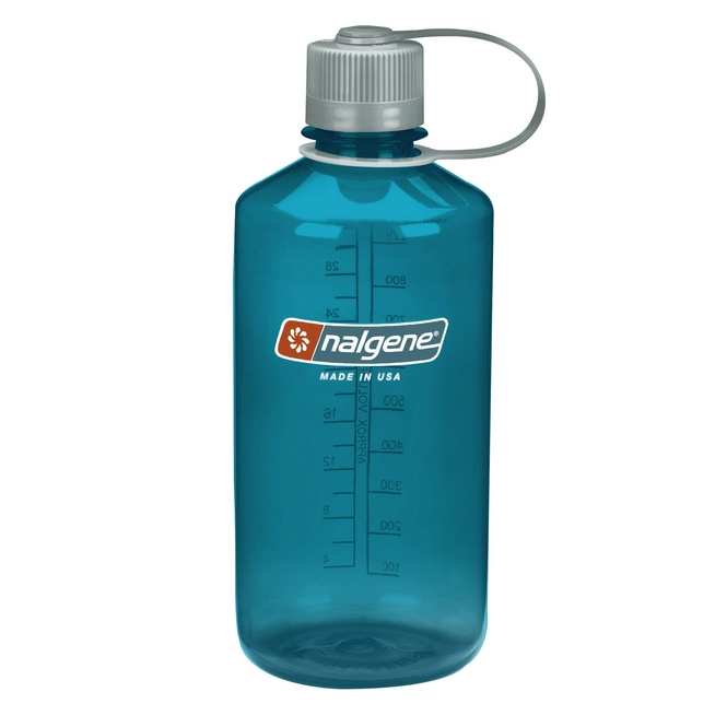 Water Bottle Nalgene NM Loop Top Trout Blue 1L