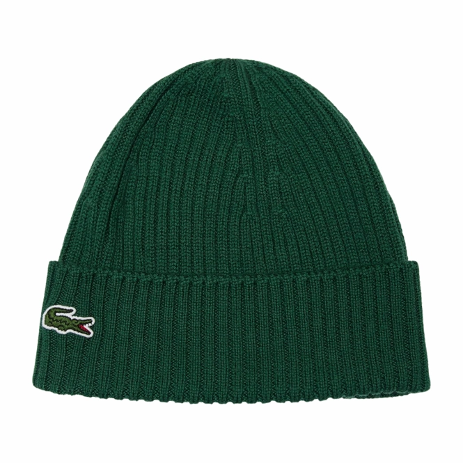 Beanie Hat Lacoste Unisex RB0001 Green