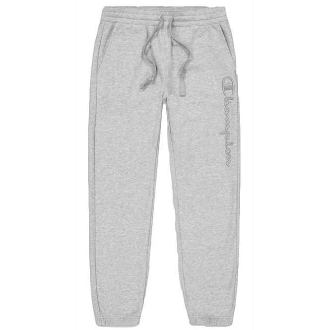 Tracksuit Bottoms Champion Men Embroidered Heavy Cotton Joggers NOGM