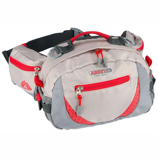 Hip Bag Abbey Outdoor Beige Grey Red