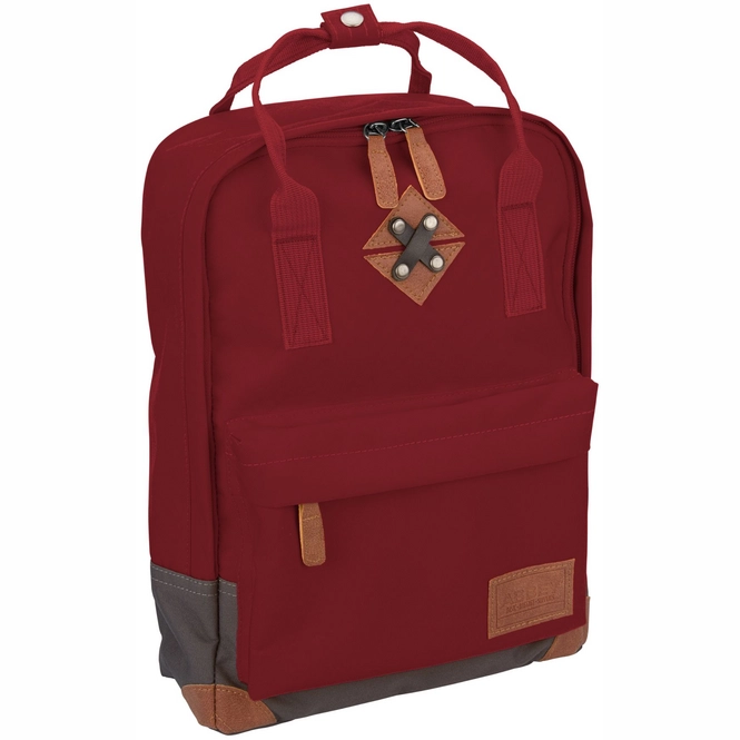 Rucksack Abbey Small Bloc Bordeaux Anthracite