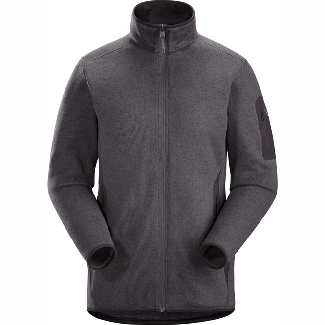 Fleece Arc'teryx Women Covert Cardigan Whiskey Jack Heather