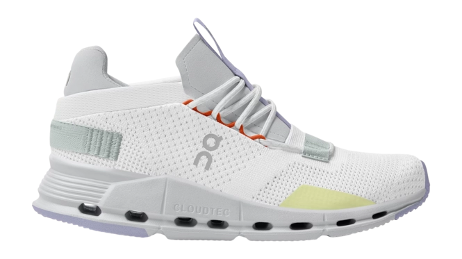 Trainers On Running Women Cloudnova White Glacier