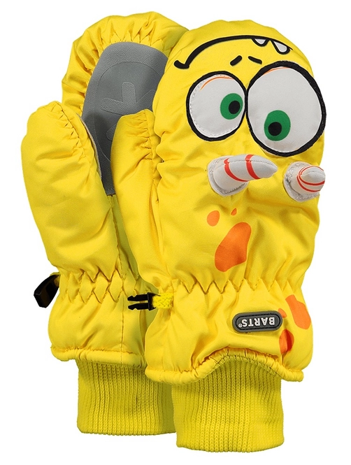 Mittens Barts Kids Nylon Mitts 3D Face Yellow