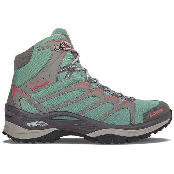 Walking Boots Lowa Women Innox GTX Mid Petrol Coral