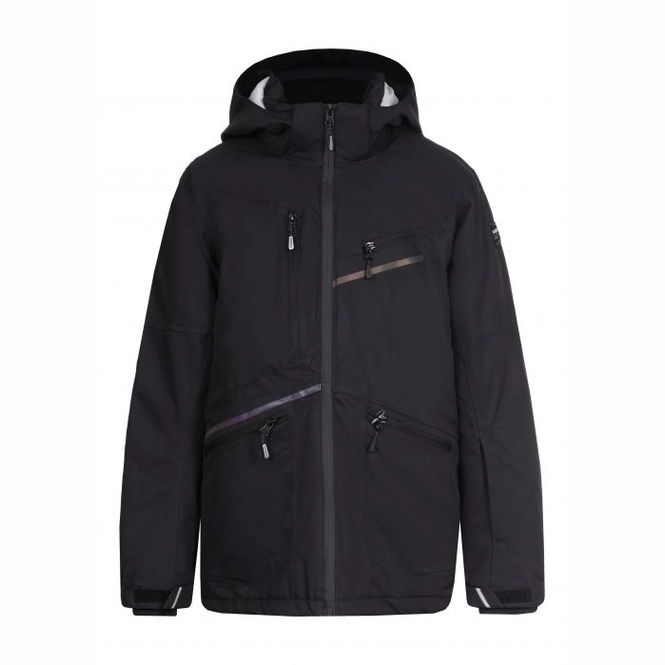 Ski Jacket Icepeak Boys Han Black