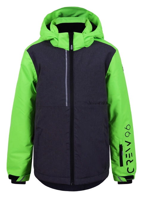 Ski Jacket Icepeak Boys Henri Grey Lime