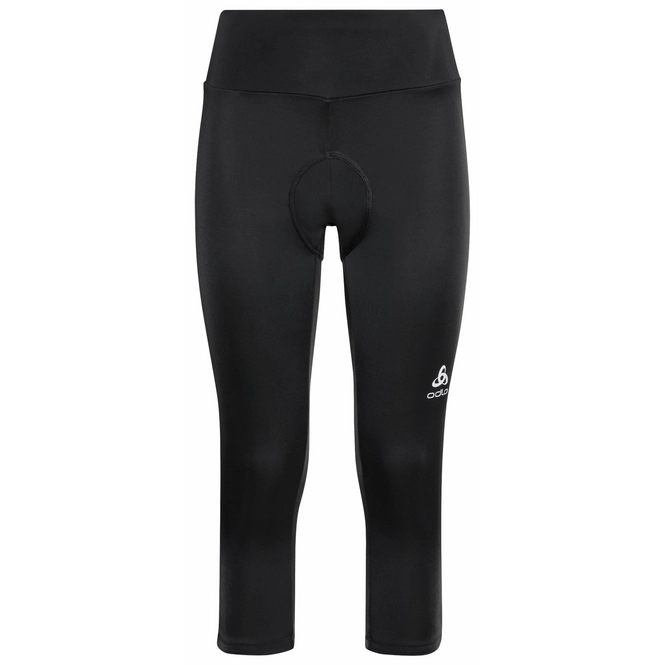 Cycling Trousers Odlo Women 3/4 Element Black