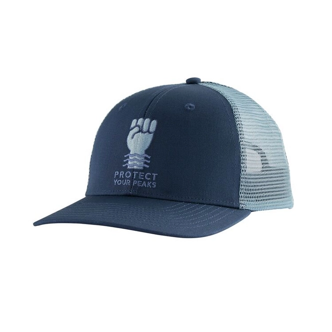 Cap Patagonia Protect Your Peaks Trucker Hat Stone Blue