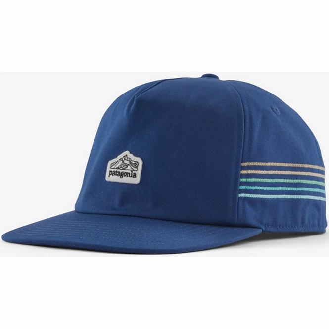Cap Patagonia Unisex Line Logo Ridge Stripe Funfarer Cap Superior Blue