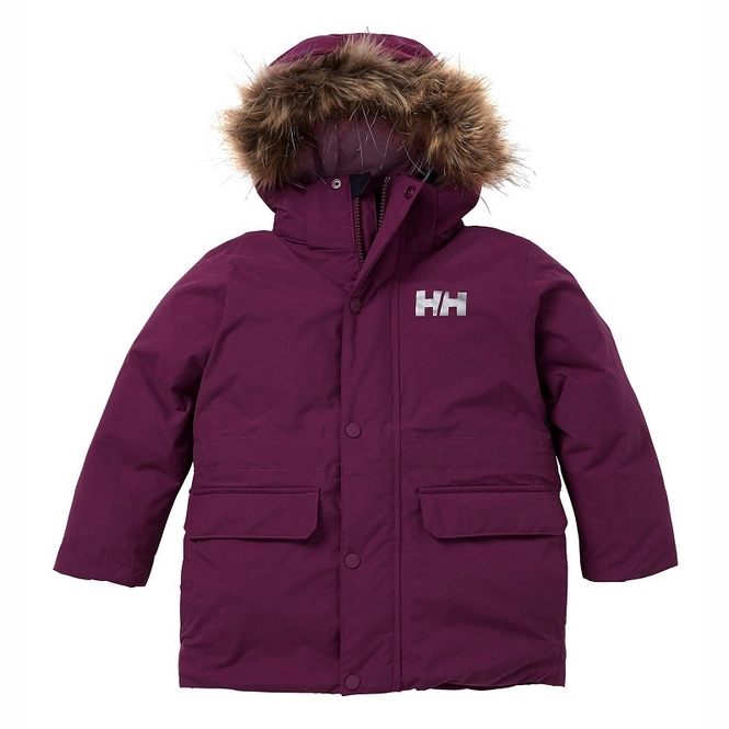 Jacket Helly Hansen Kids Oslo Parka Purple Potion
