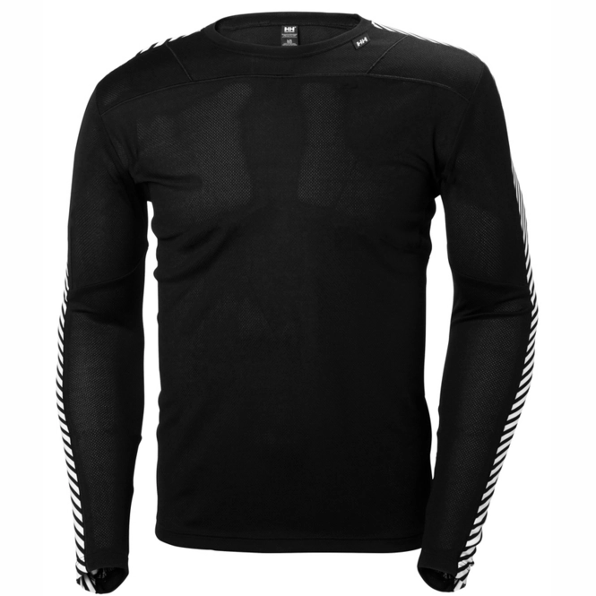 Undershirt Helly Hansen Men Lifa Crew Black
