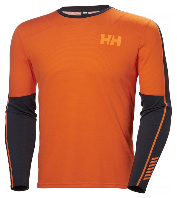 Undershirt Helly Hansen Men Lifa Active Crew Bright Orange