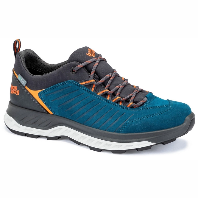 Walking Boots Hanwag Men Blueridge Low ES Seablue Orange