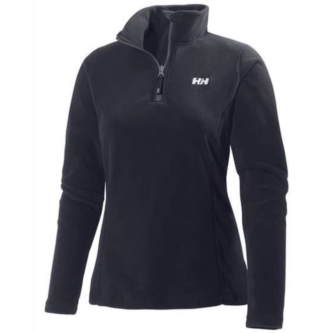 Fleece Helly Hansen Women Daybreaker 1/2 Zip Black