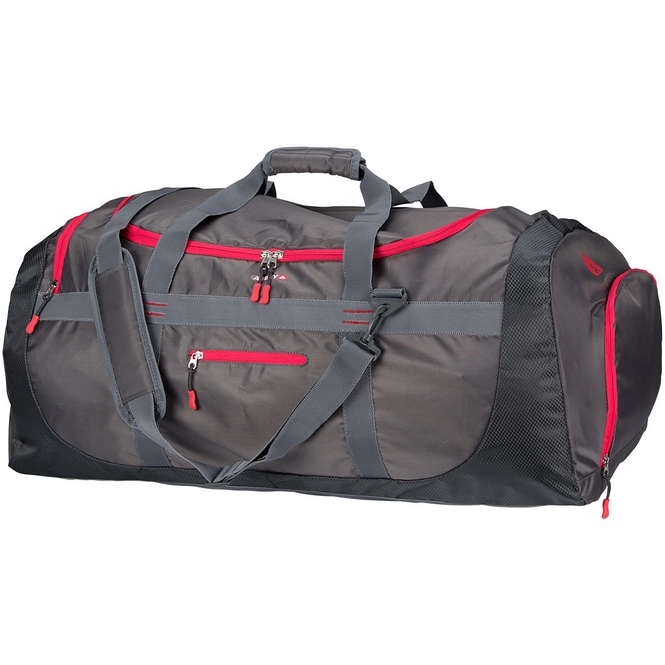 Travel Bag Abbey Sphere XXL Anthracite Dark Grey Red