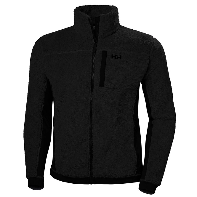 Fleece Helly Hansen Men Juell Pile Jacket Ebony