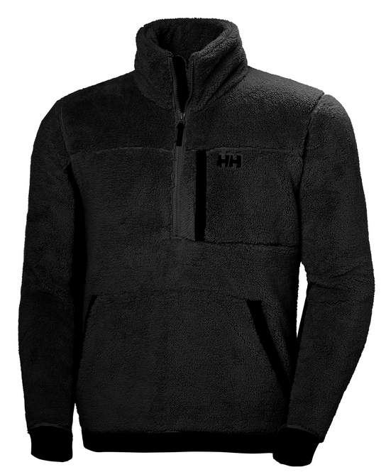 Fleece Helly Hansen Men Juell 1/2 Zip Ebony