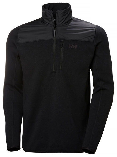 Fleece Helly Hansen Men Varde 1/2 Zip Black