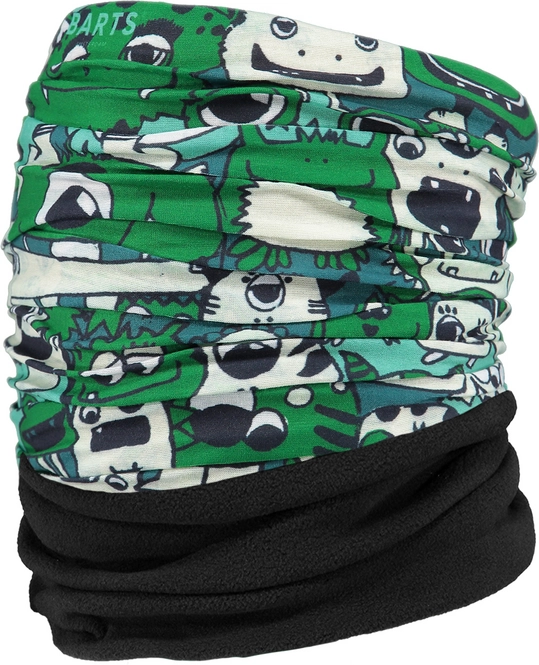 Neck Warmer Barts Unisex Multicol Polar Monsters Green