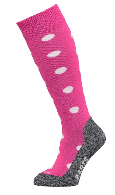 Ski Socks Barts Kids Polka Dots Fuchsia