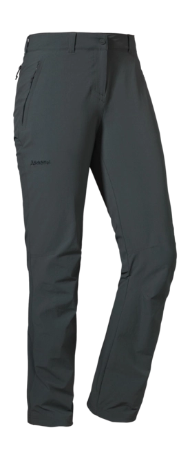Trousers Schöffel Women Pants Engadin1 Short Asphalt