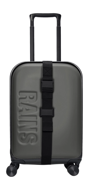 Travel Suitcase RAINS Unisex Texel Cabin Trolley Grey