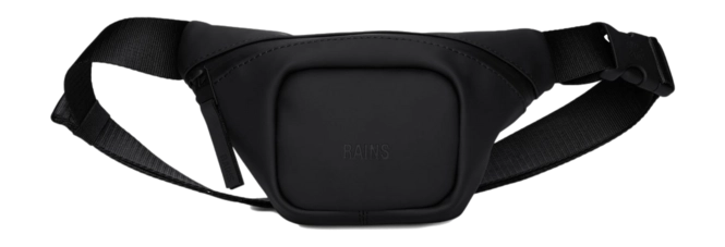 Neck Pouch RAINS Bum Bag Micro Black