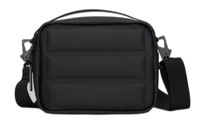 Tote Bag RAINS Unisex Shield Box Bag Black