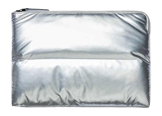 Laptop Bag RAINS Unisex Nyssa Puffer Laptop Cover 13/14 Inch Mirror